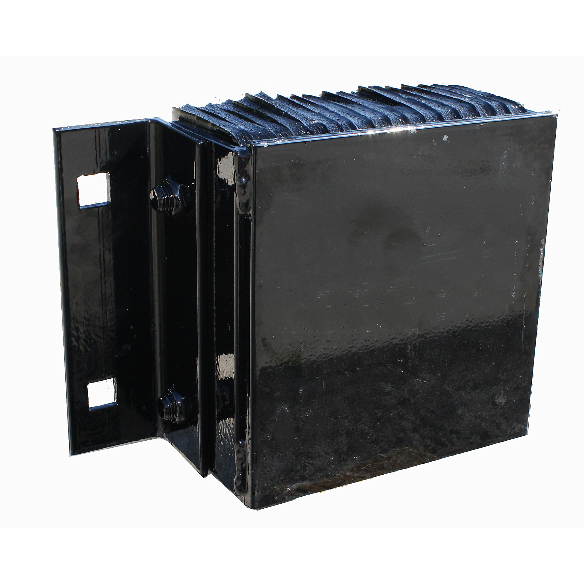 Durable Corporation, Steel Face One Sided Plate Laminated Dock Bumper., Product Style Laminated, Length 13.25 in, Weather Resistant, Model# B4510-14-SFP1